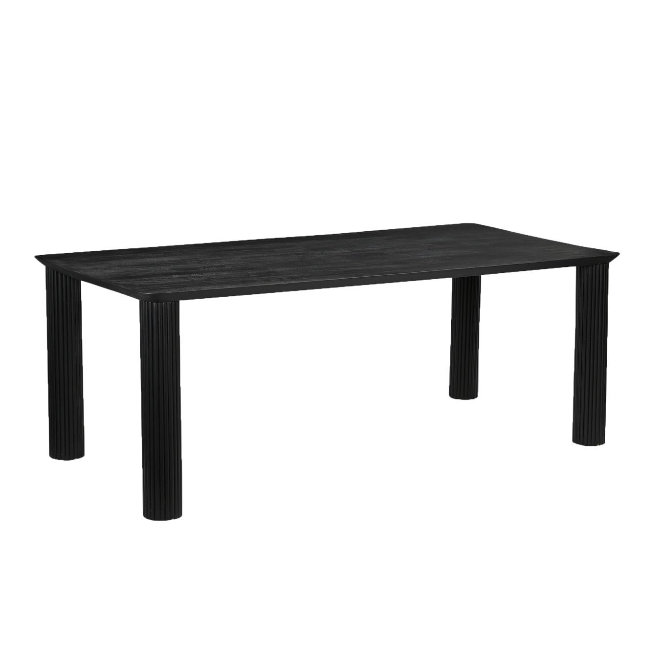 SANGRA-79" DINING TABLE-BLACK