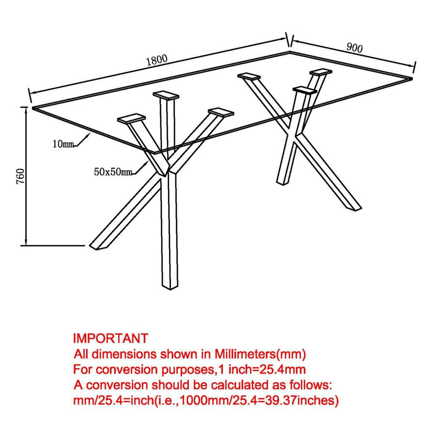 Thumbnail: STARK BK_VENICE BEG-7PC DINING SET