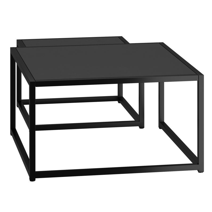 Thumbnail: Quinn 2pc Coffee Table Set in Black