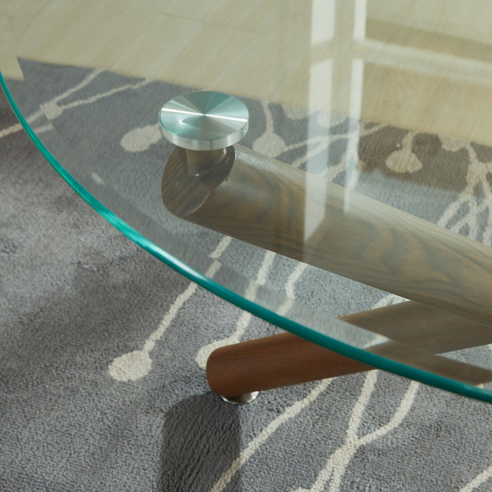 Thumbnail: ROCCA-DINING TABLE, 40"dia-WALNUT