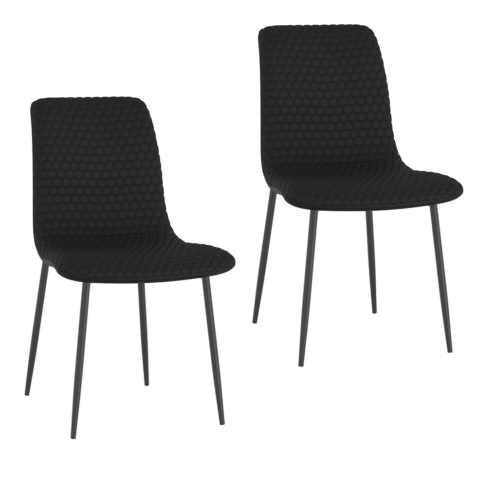 Thumbnail: CARMILLA_BRIXX BLK-5PC DINING SET