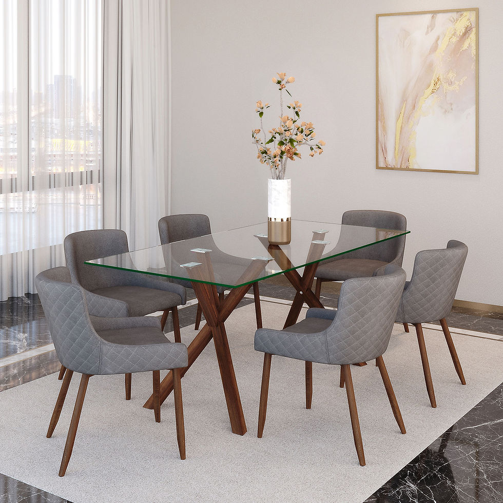Thumbnail: STARK-DINING TABLE-WALNUT