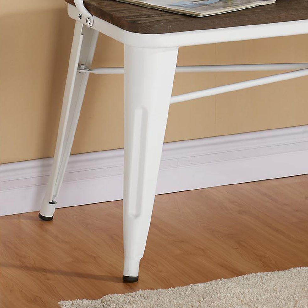 Thumbnail: Modus Bench with Back in White