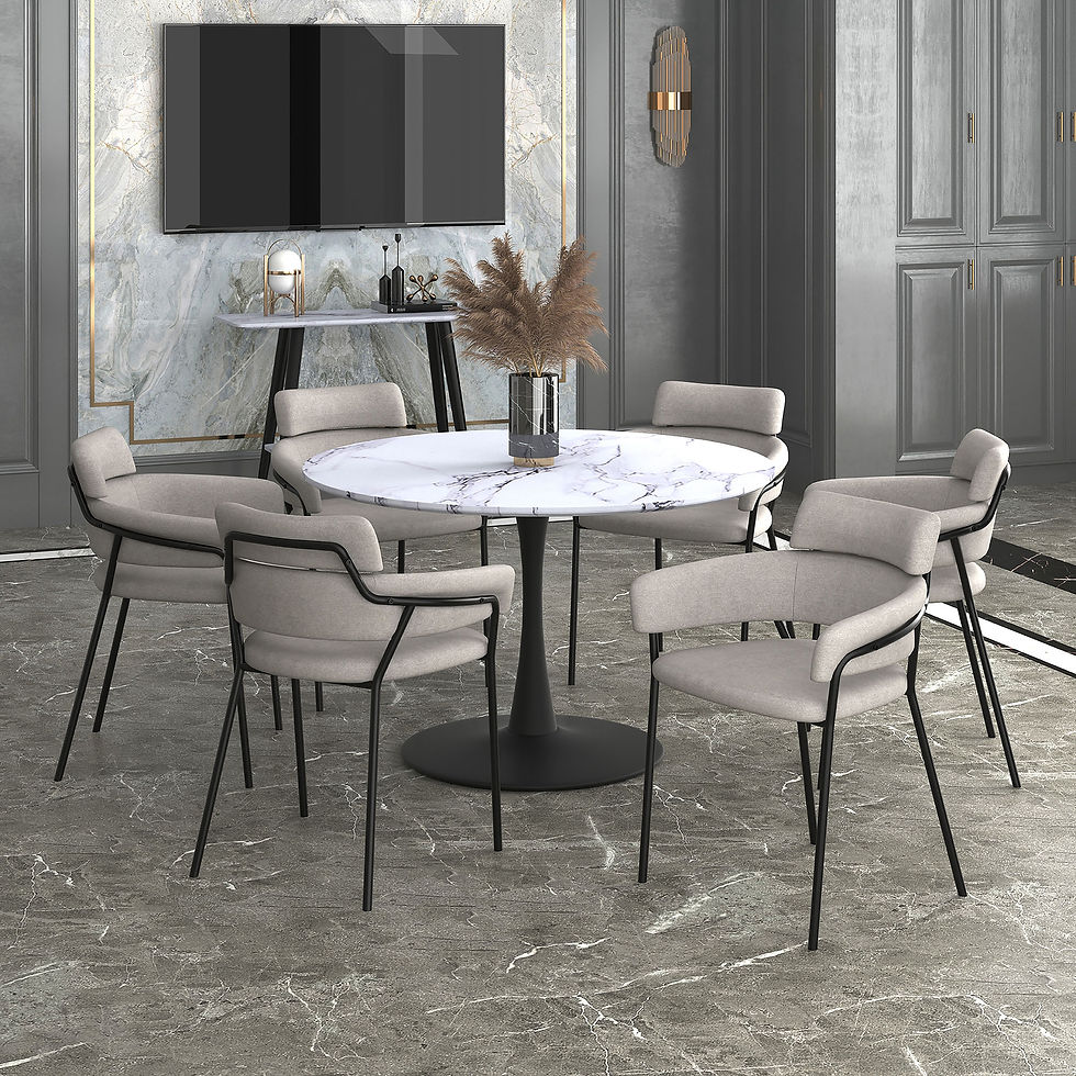 Thumbnail: ZILO-DINING TABLE LARGE-BLACK