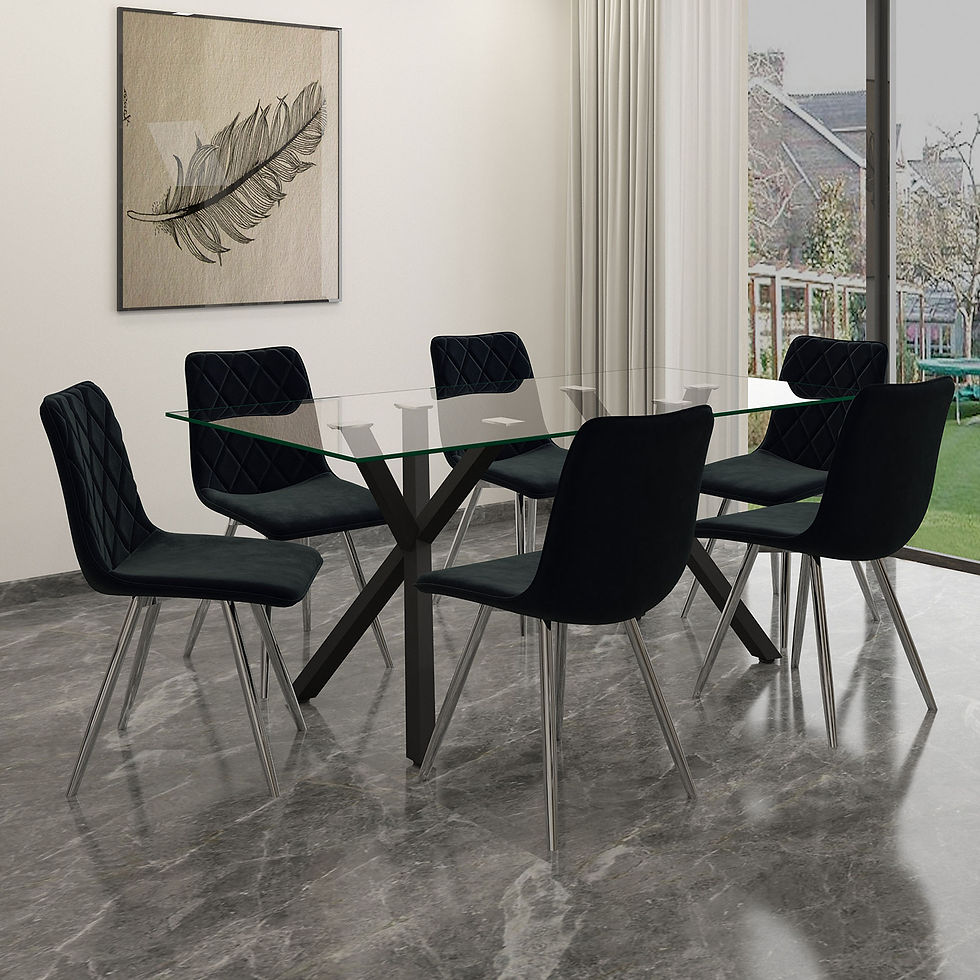 Thumbnail: STARK-DINING TABLE-BLACK