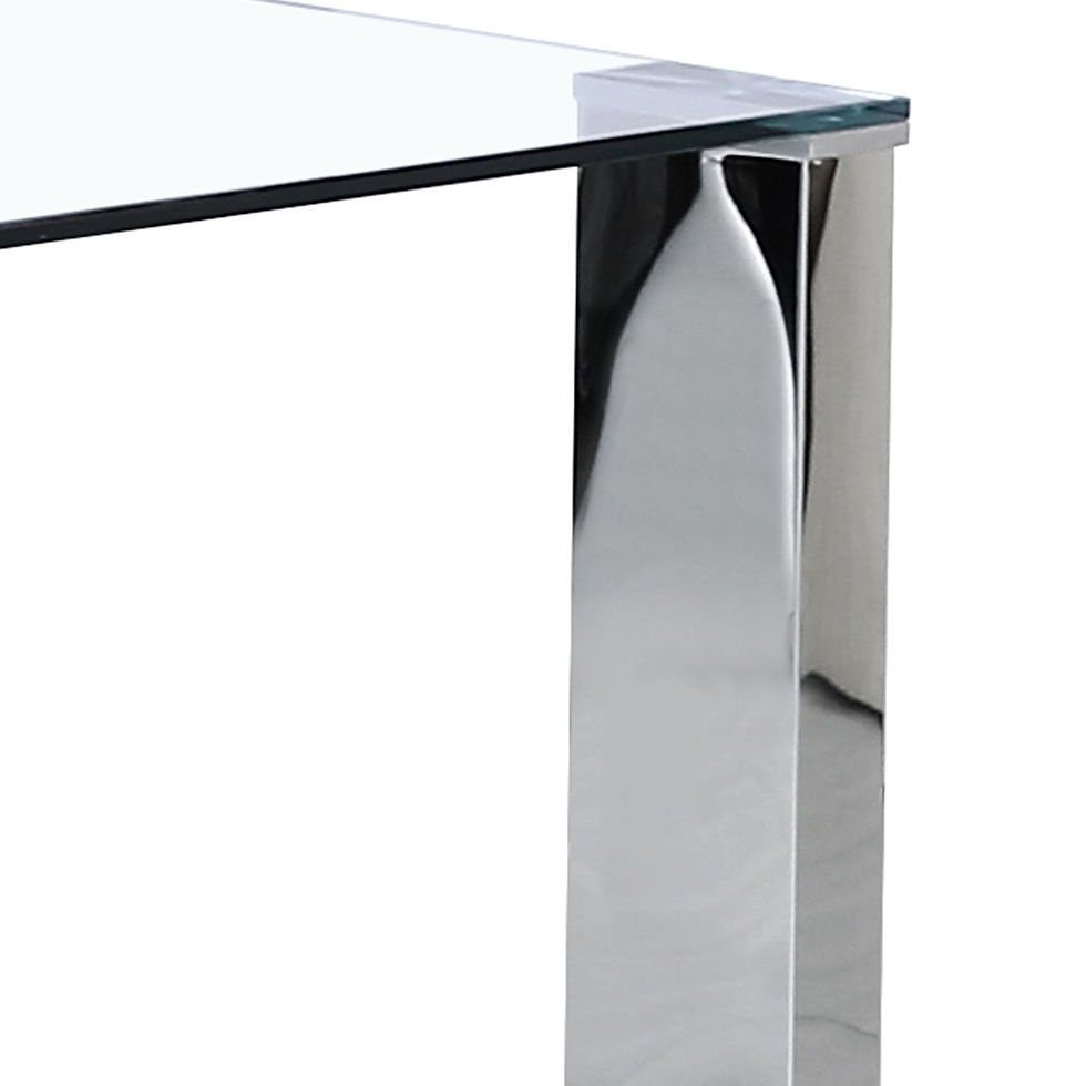 Thumbnail: FRANKFURT-DINING TABLE-STAINLESS STEEL