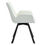 Thumbnail: Signy Swivel Dining Chair, set of 2, in Ivory and Black