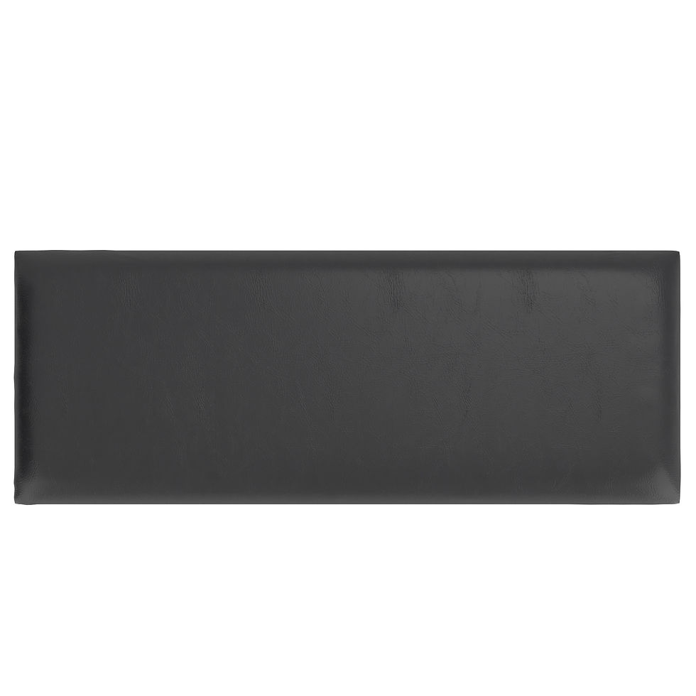 Thumbnail: Foster 2-tier Bench in Black and Chrome
