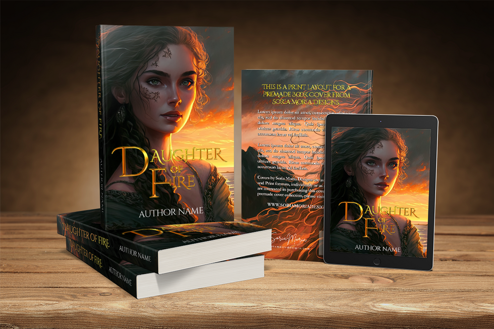 Daughter of Fire (3D covers)