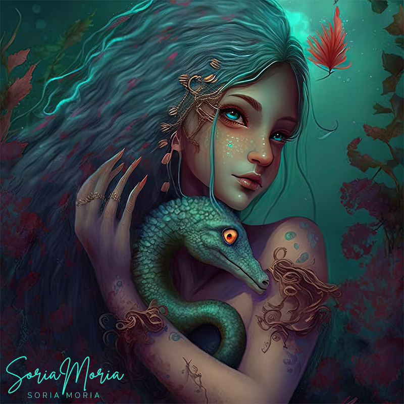 Aquamarine Sea Serpent