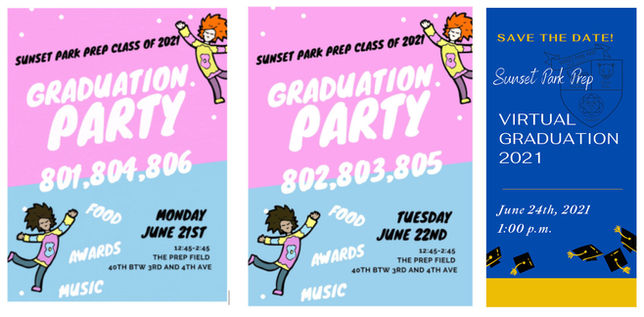 CALLING ALL 8th GRADERS! End of Year Activities