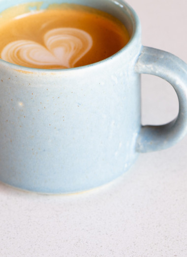 Latte coffee drink – Still Vibrato coffe