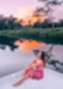 Sunset Cruise at luxury Belize Eco-lodge Copal Tree Lodge.webp