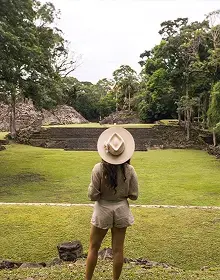 Maya site adventure at luxury Belize Eco-lodge Copal Tree Lodge.webp