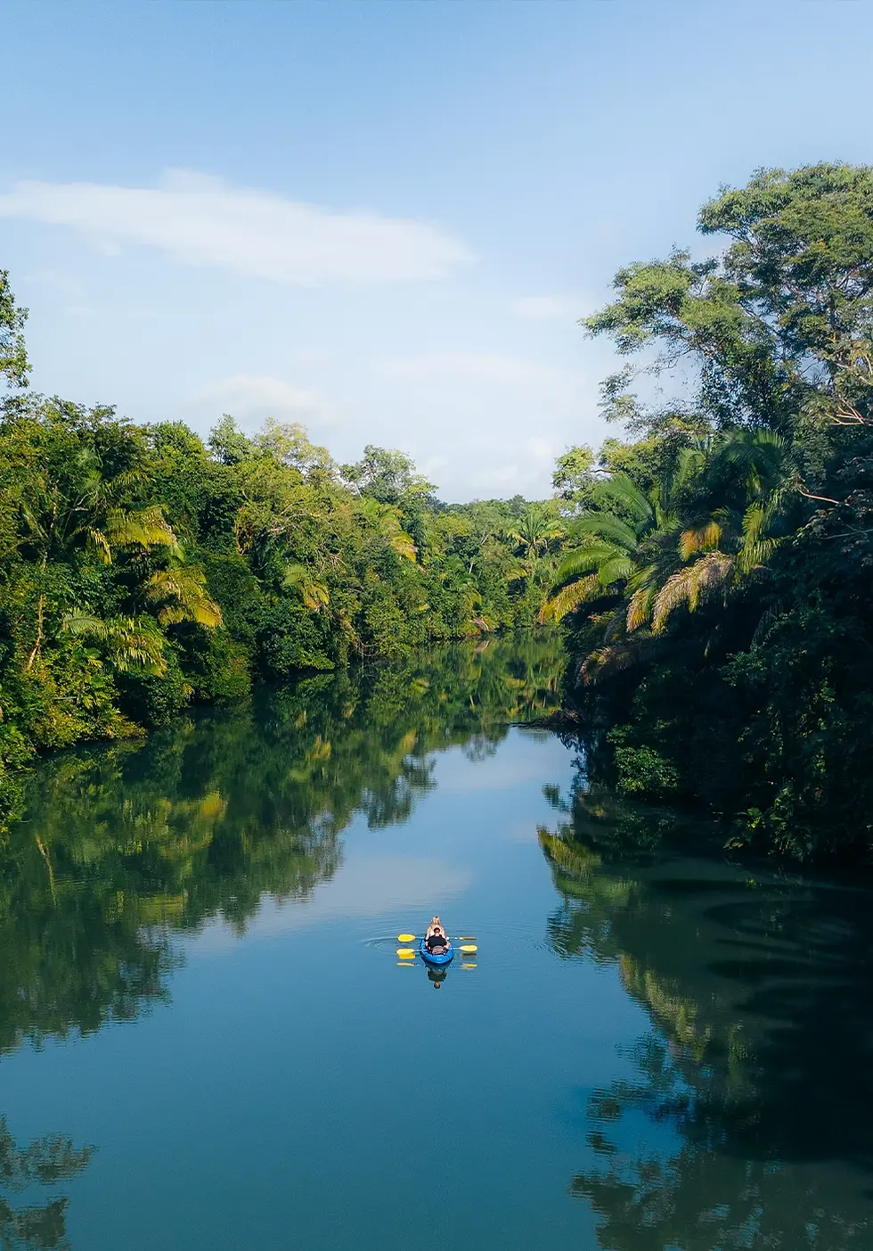 Kayaking at Belize Eco-lodge Copal Tree Lodge.webp