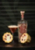 Copalli rum cocktail in rum distillery on luxury Belize Eco-lodge Copal Tree Lodge.webp