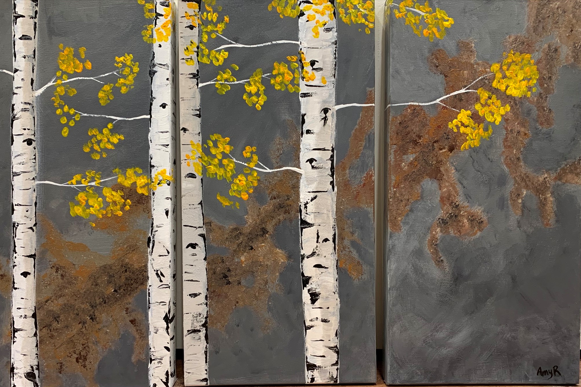 Fall Aspen Tryptic