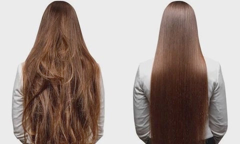 Keratin Treatment is a salon treatment to straighten hair, natural curls and lasts up to six months