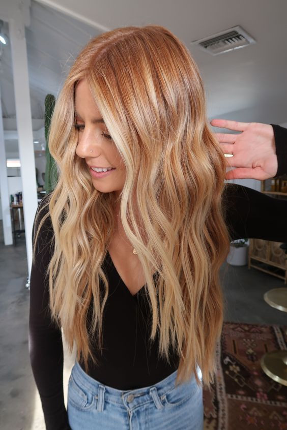 Copper Hair Options for Blondes