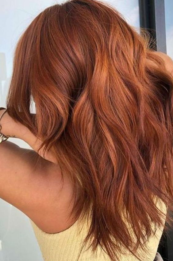 Copper Hair for Brunettes