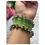 Thumbnail: Mint Green Velvet Ghungroo Bangle Set (14 pieces) Size- 2.8