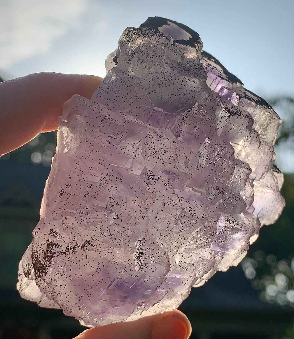 Thumbnail: YGX Flourite and Pyrite