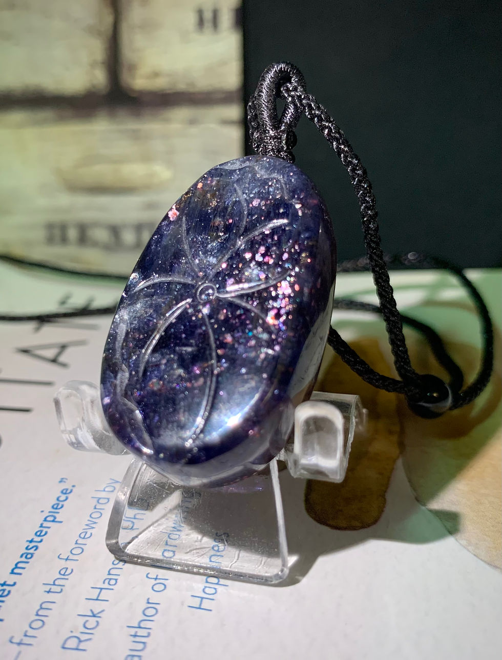 Thumbnail: Iolite Carvings/Pendant