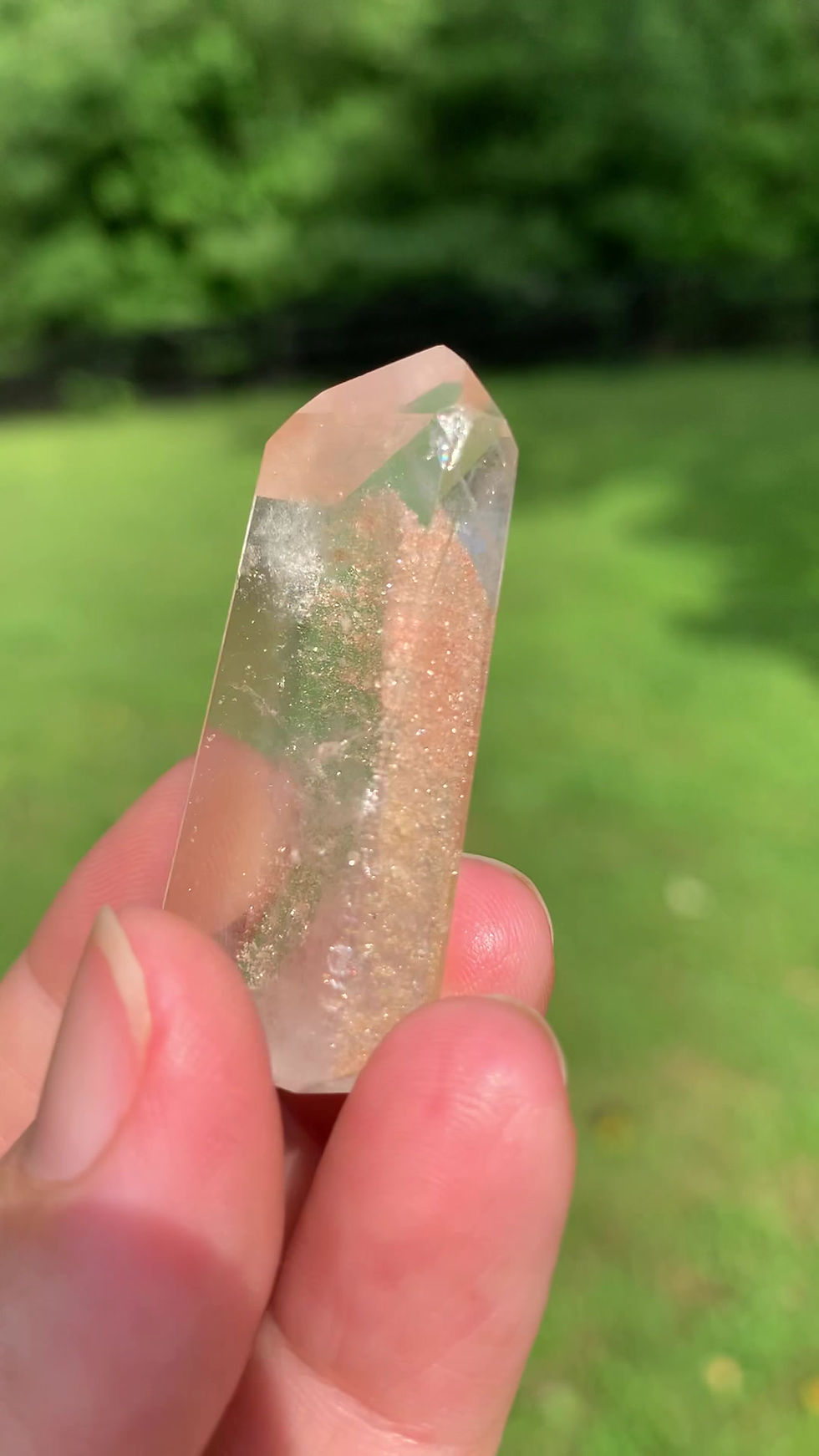 Thumbnail: Himalayan Quartz with Lodalite