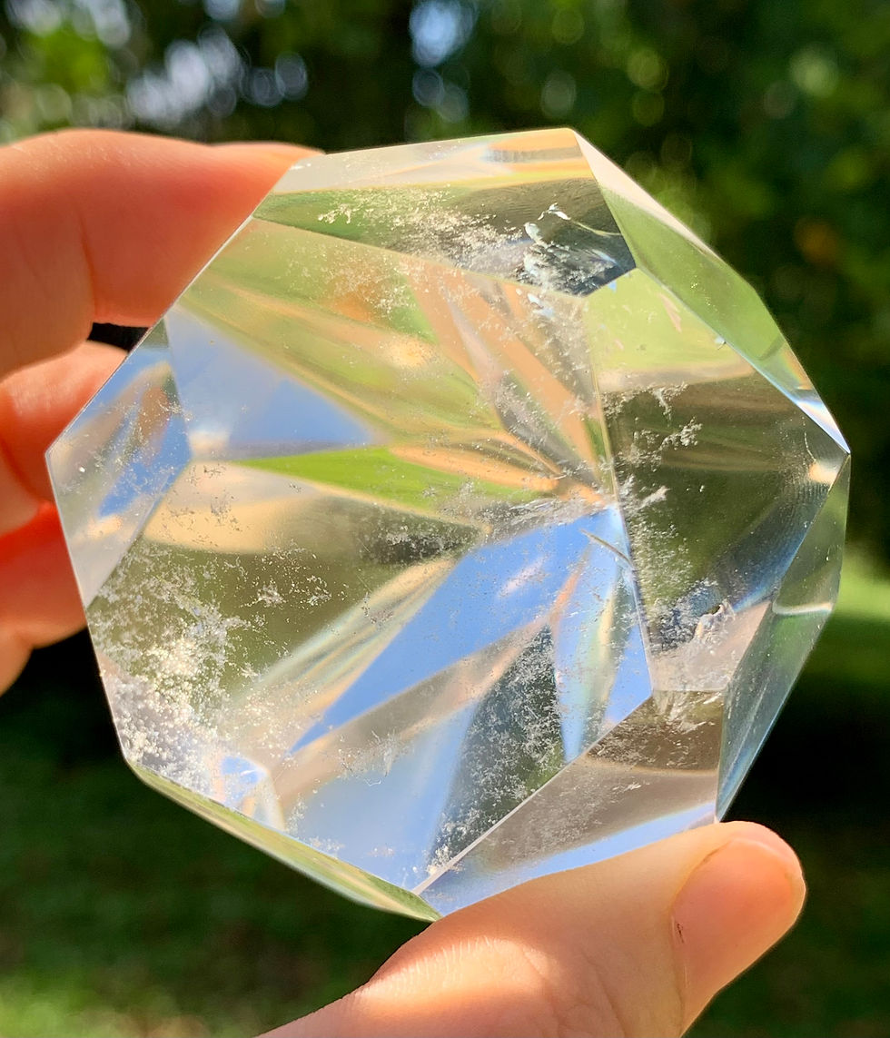 Thumbnail: Lemurian Faceted Egg