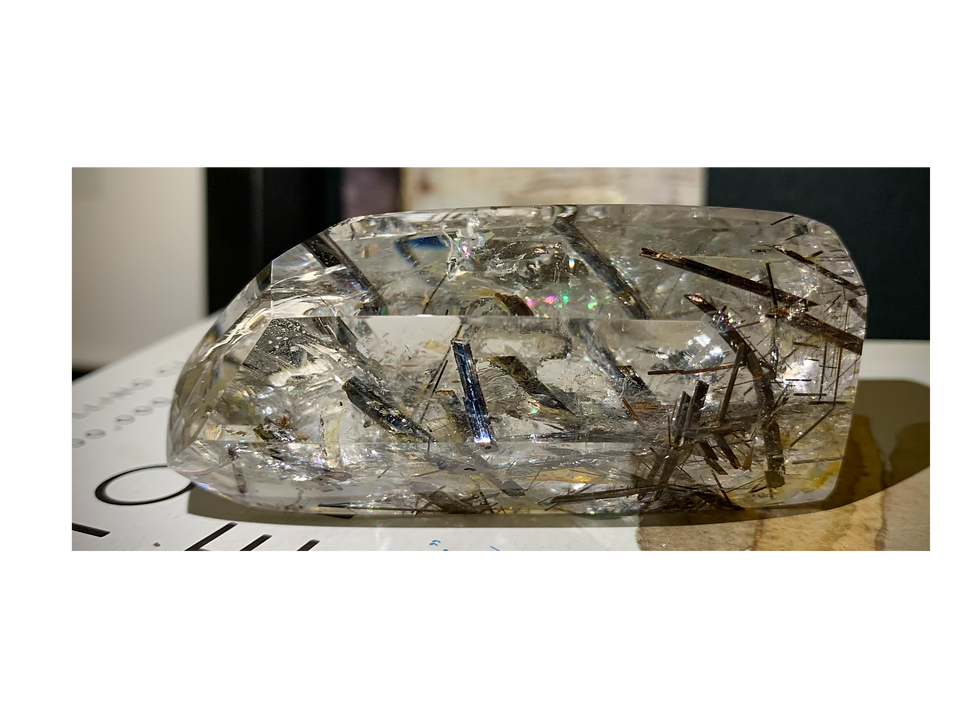 Thumbnail: Black Tourmaline in Quartz