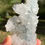 Thumbnail: Aphophylite on blue Chalcedony