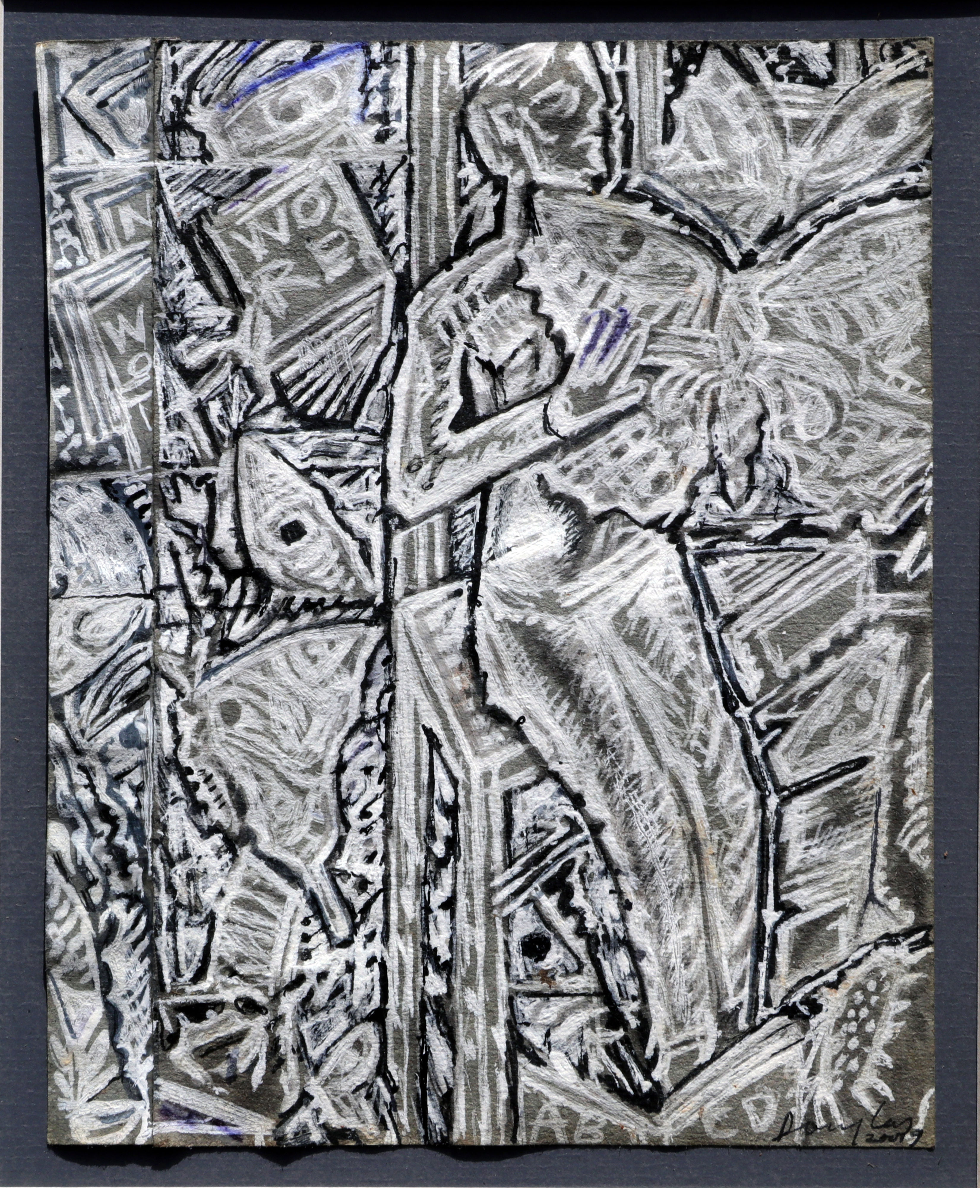 Mixed Media on Paper  C. Douglas