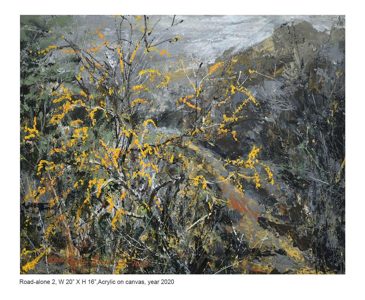 Acrylic on canvas Ranabir Saha