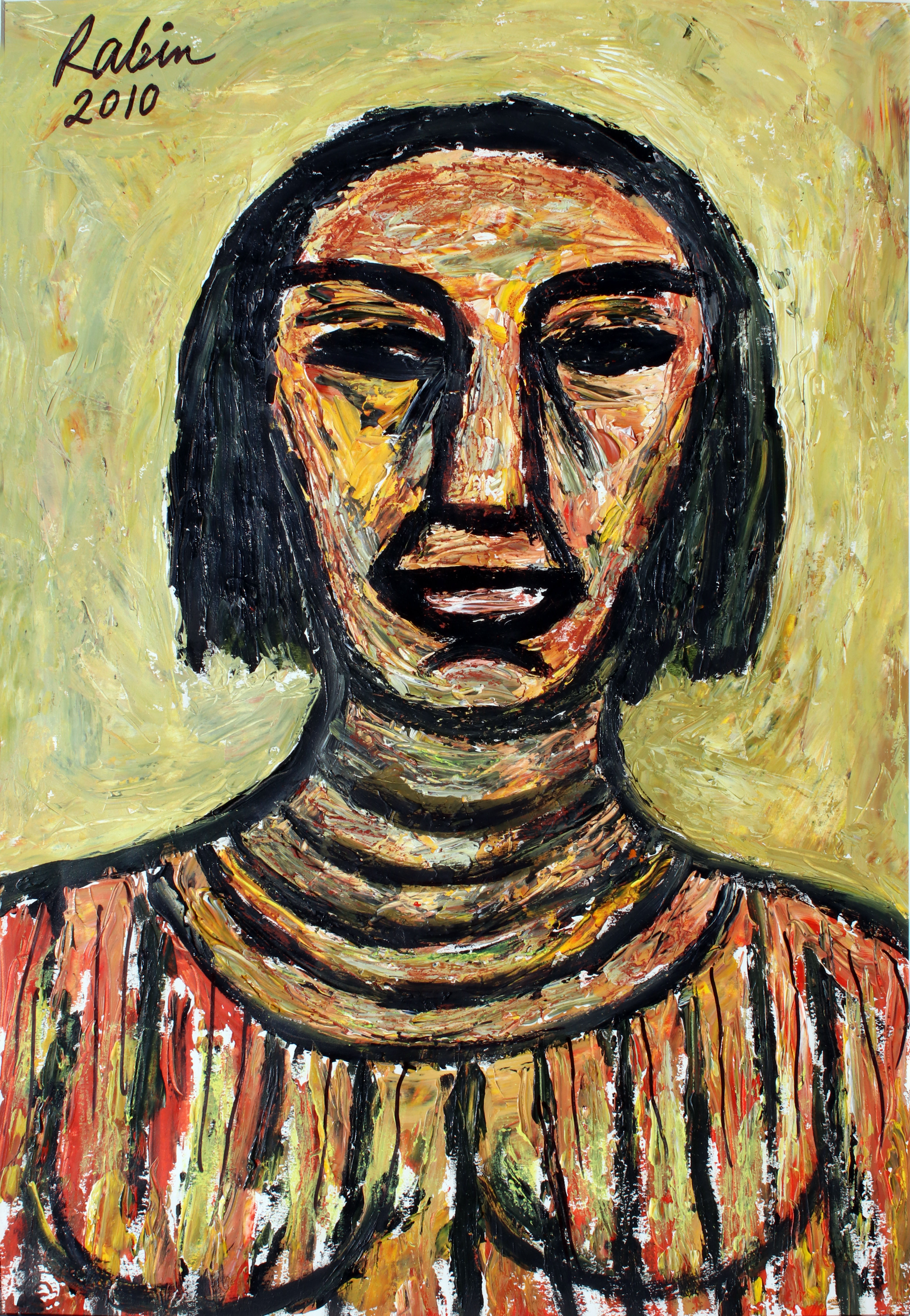 Acrylic on Paper   Rabin Mondal