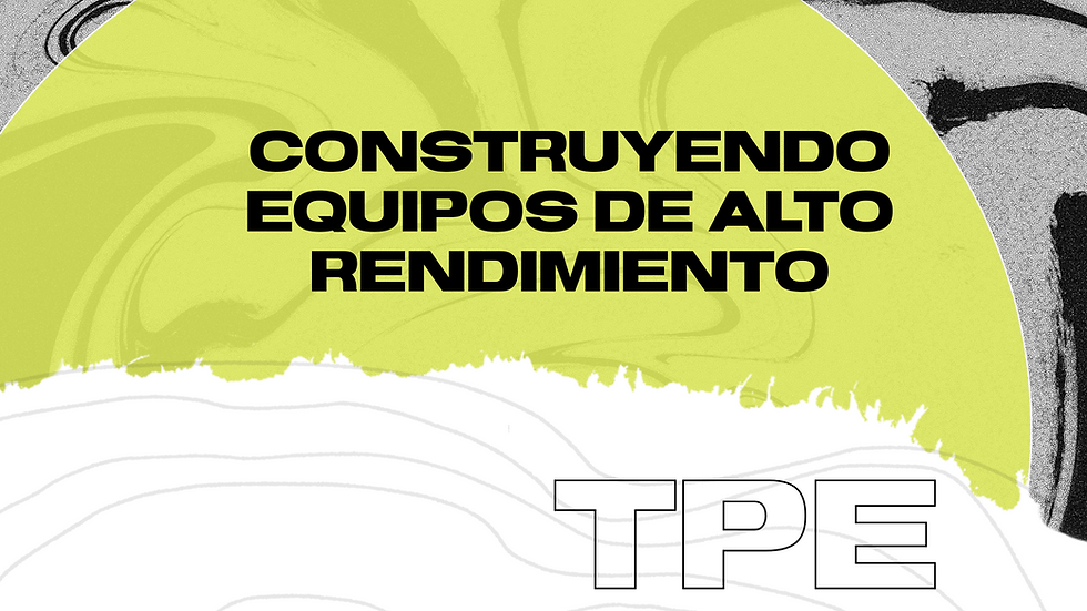 Building High Perfomance Teams