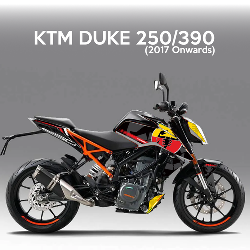 KTM Duke 125/200/250/390 Vinyl Wrap 
