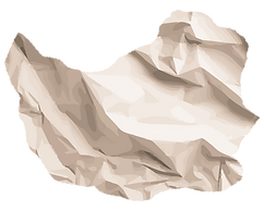 Scrunched Paper illustration