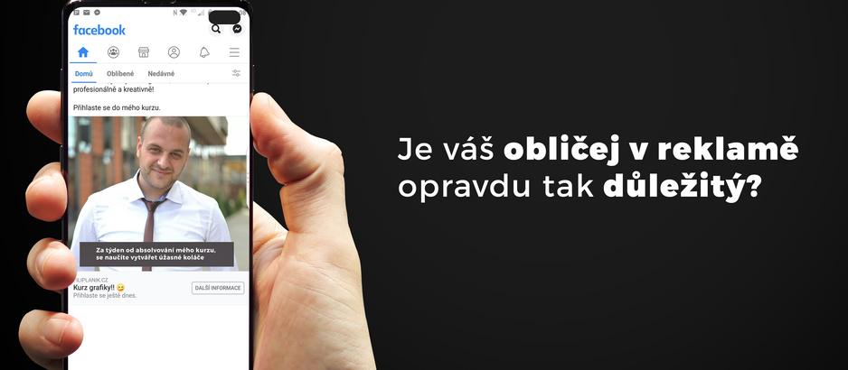 Proč v FB reklamě nepoužívat fotky a videa sama sebe?