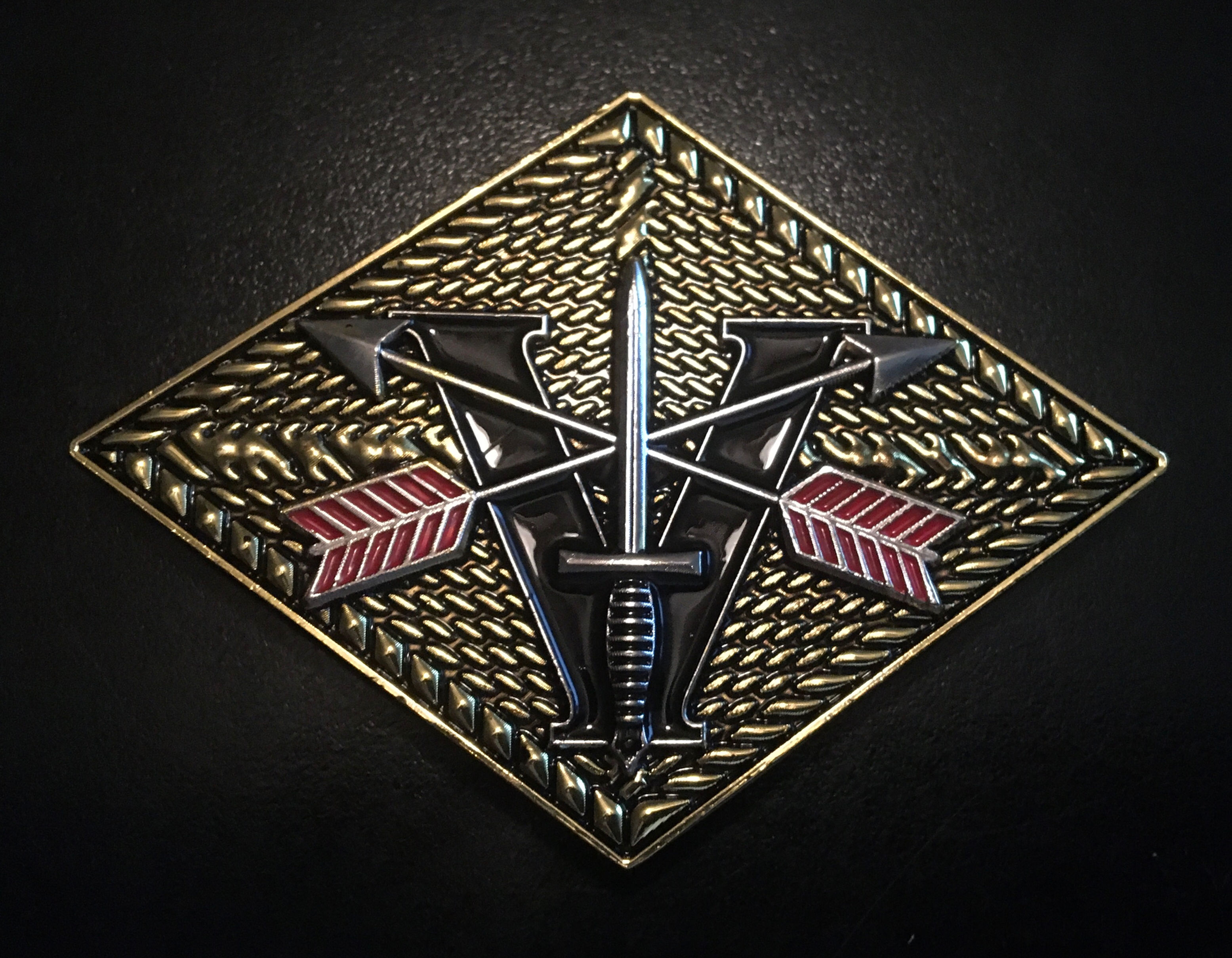 US ARMY 5th SFG FINANCE Challenge Coin