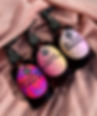 3 bottles of Sweet Alchemy body oil with pump tops for easy application