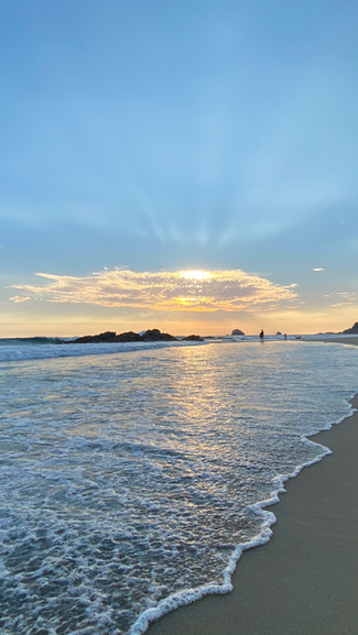 Zipolite cafe Maya Casa Acalli restaurant nude alquimista budamar oregano puesta del sol
