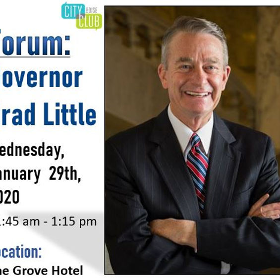 Forum: Governor Brad Little