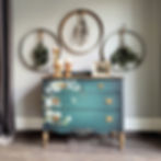 Lush Magnolias Dresser Makeover