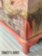 Butterfly Bombe Chest by Traceys Fancy
