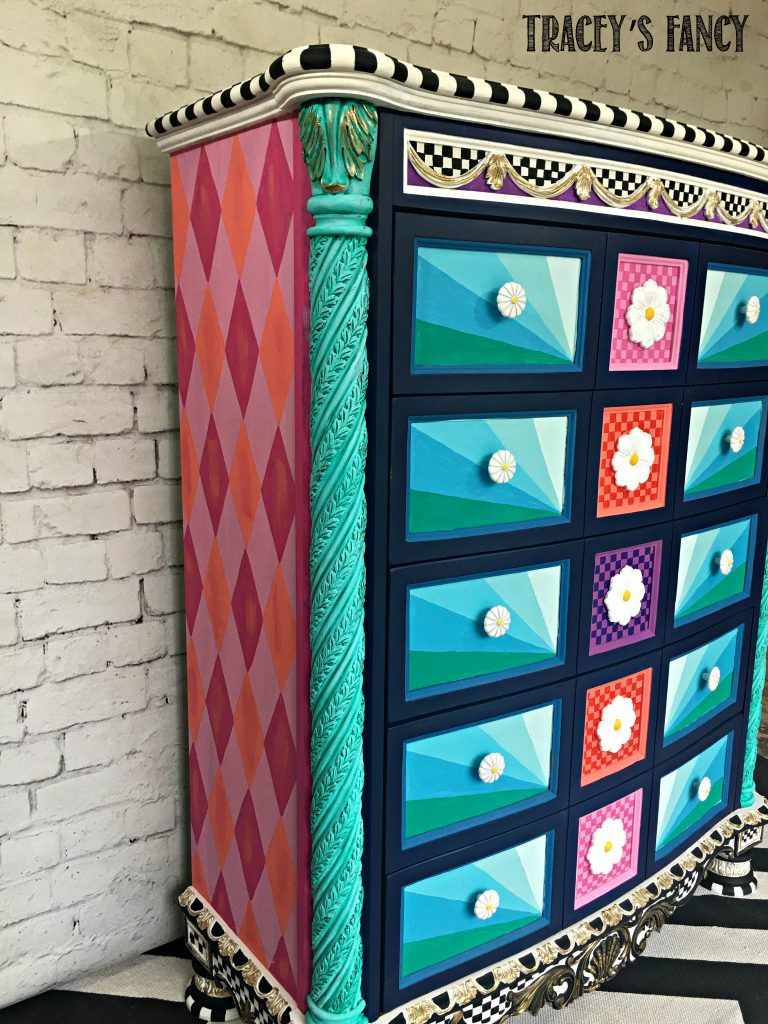 How to Decorate with a Feature Furniture Piece by Tracey's Fancy