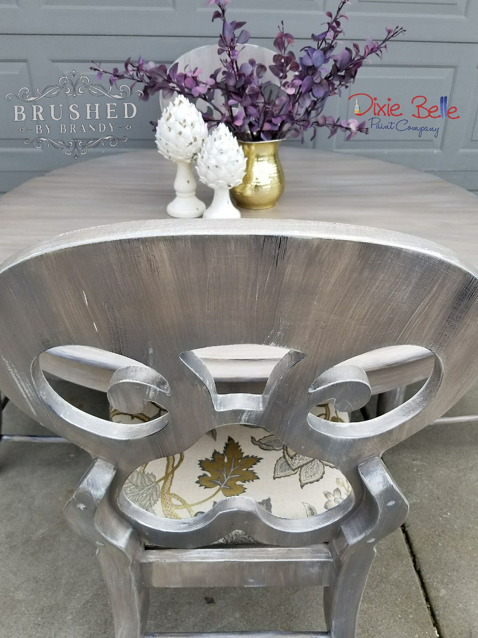 Weathered Wood Dining Set
