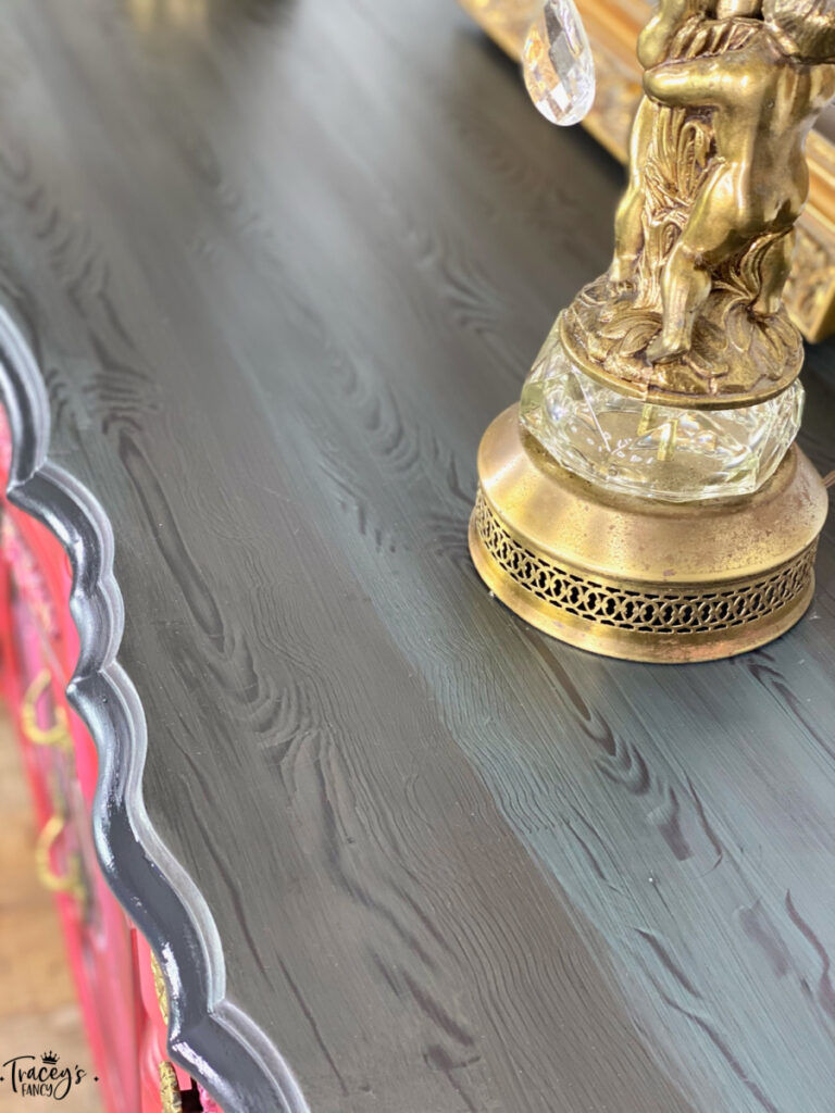 faux wood grain by Tracey's Fancy