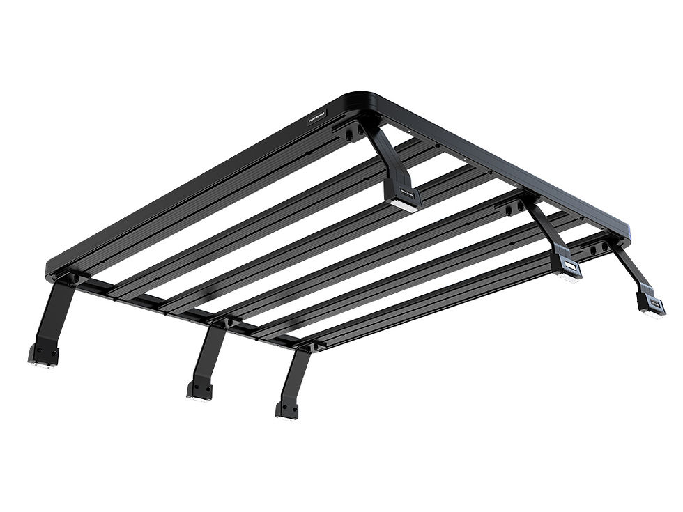 Thumbnail: Ford Ranger Wildtrak (2014-Curr) Roll Top Slimline II Load Bed Rack Kit / Tall