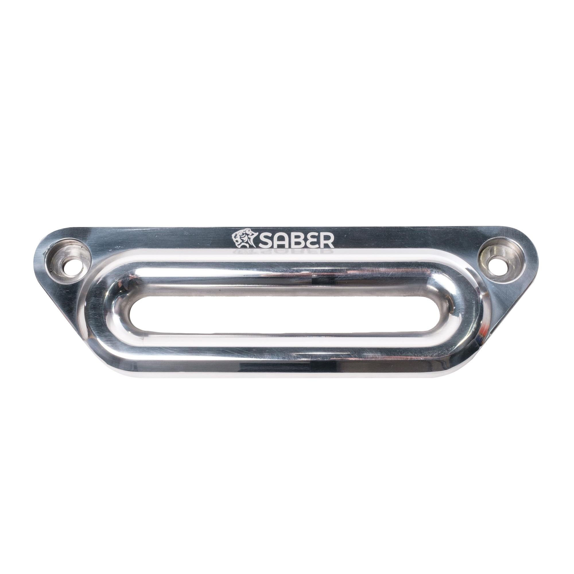 Saber 6061 Aluminium Offset Winch Fairlead (Polished Alloy)