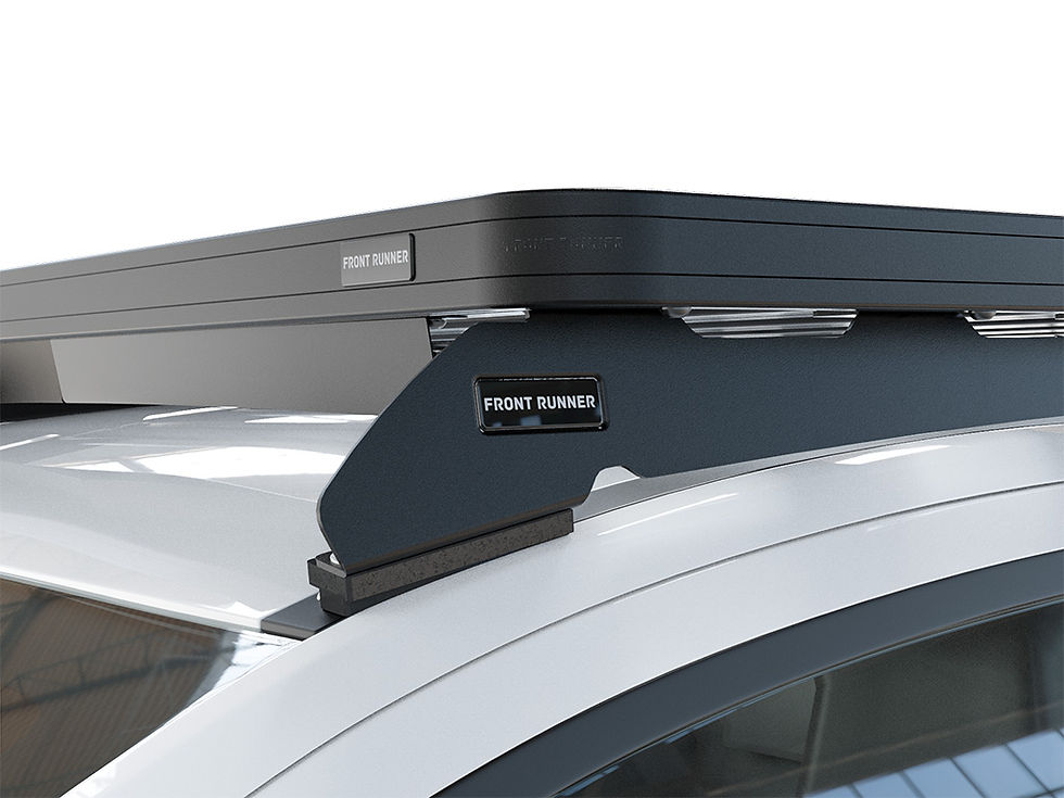 Thumbnail: Ford Ranger T6 / Wildtrak / Raptor (2019-2022) Slimline II Roof Rack Kit / Lo...